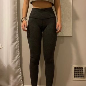 Gray Wonder Under lulu leggings